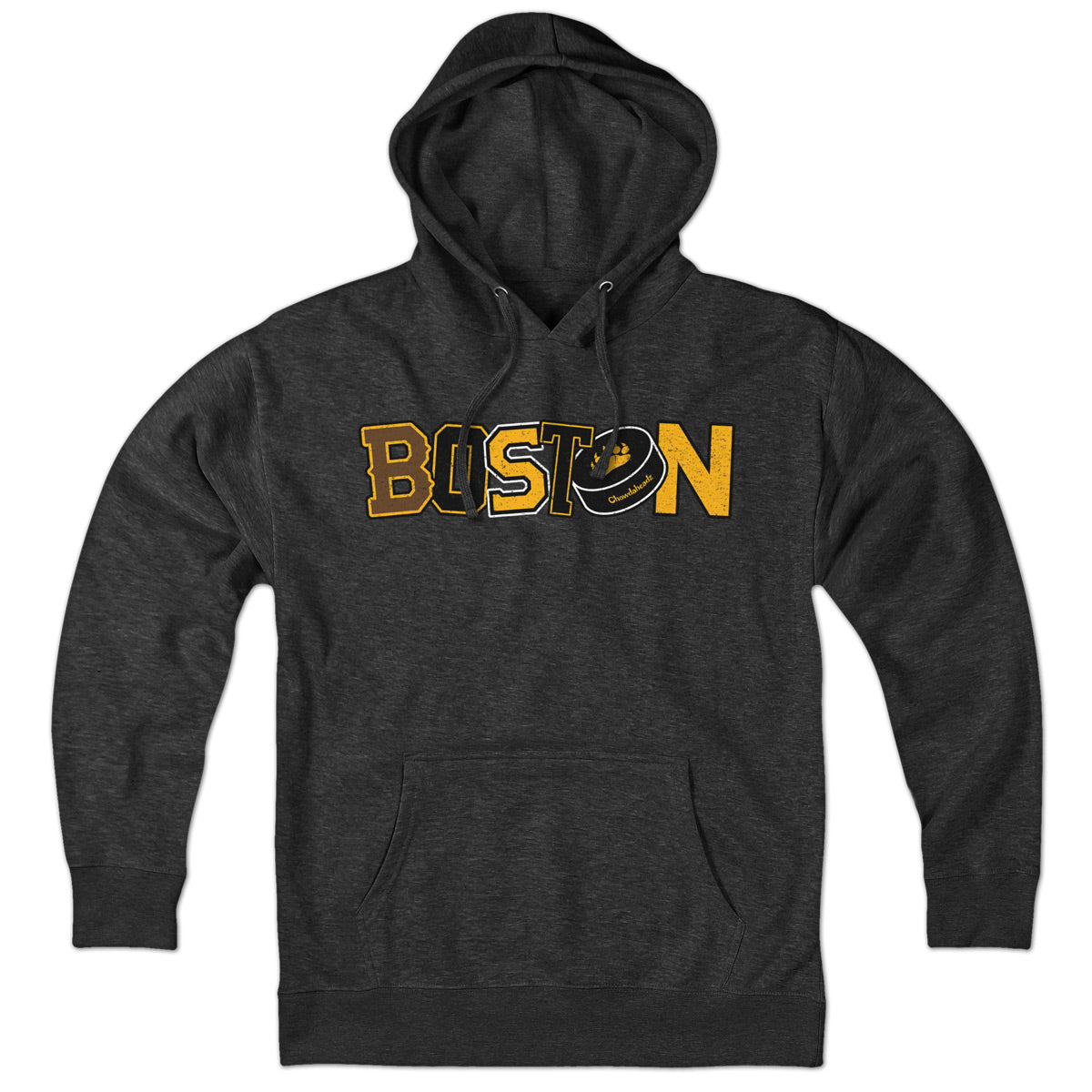 Boston Black & Gold Pride Hoodie - Chowdaheadz