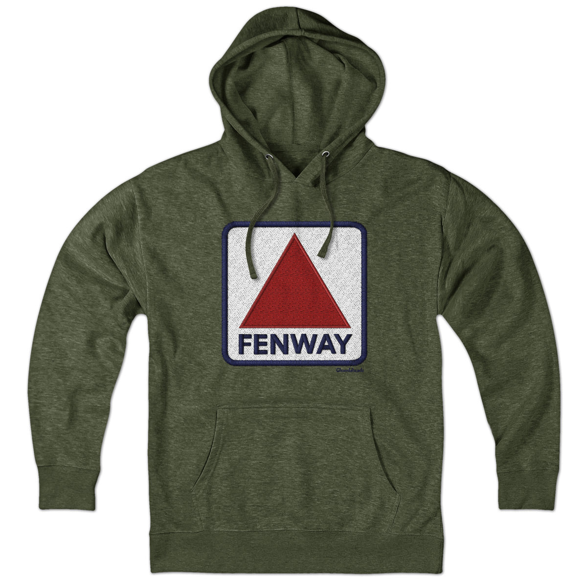 Fenway Sign Faux Embroidery Hoodie