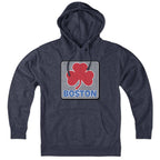 Boston Shamrock Line Drive Sign Hoodie - Chowdaheadz