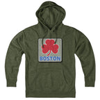 Boston Shamrock Line Drive Sign Hoodie