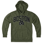 Boston Arch 617 Shamrock Blackout Hoodie