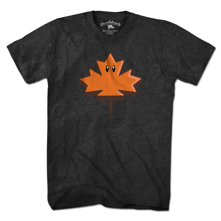 Maple Leaf Power Up T-Shirt - Chowdaheadz