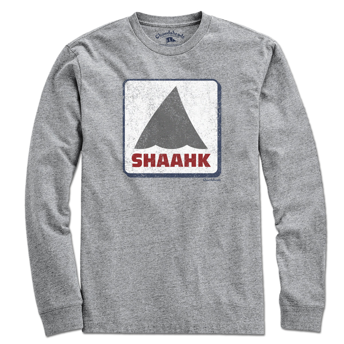 Shaahk Fin Sign T-Shirt - Chowdaheadz