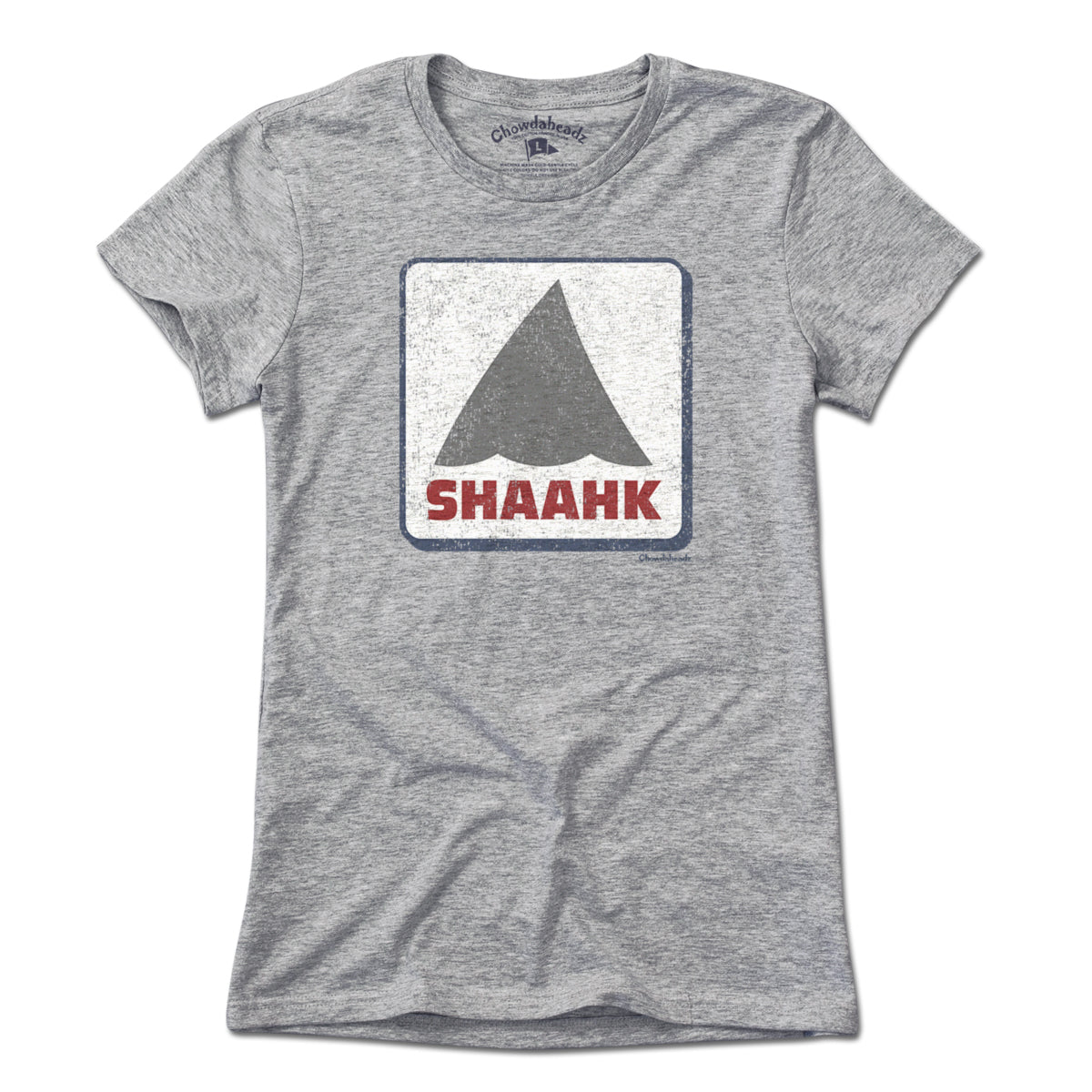 Shaahk Fin Sign T-Shirt - Chowdaheadz