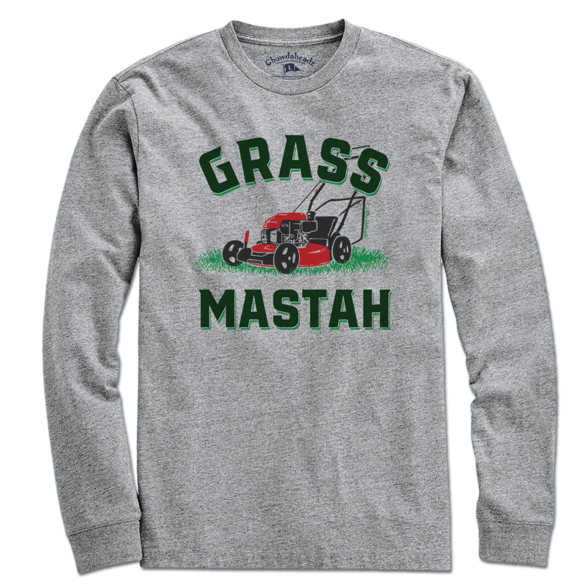 Grass Mastah Lawnmower T-Shirt - Chowdaheadz