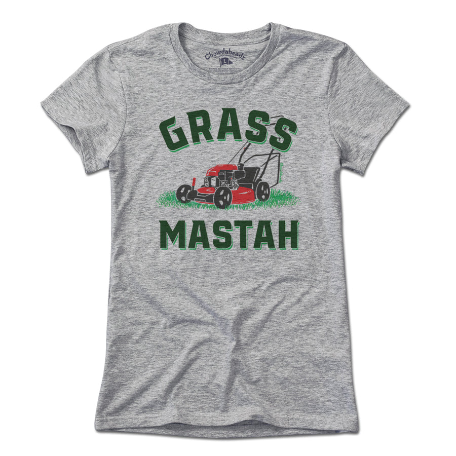 Grass Mastah Lawnmower T-Shirt - Chowdaheadz