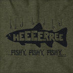 Here... Fishy, Fishy, Fishy Hoodie - Chowdaheadz