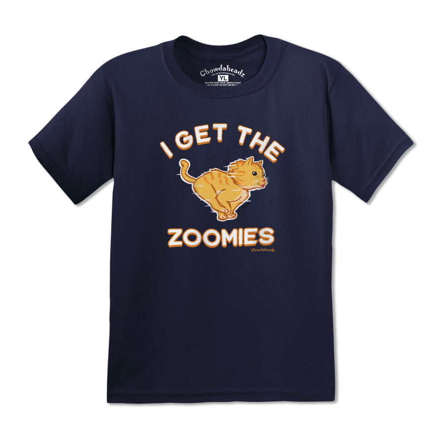 I Get The Zoomies Youth T-Shirt - Chowdaheadz