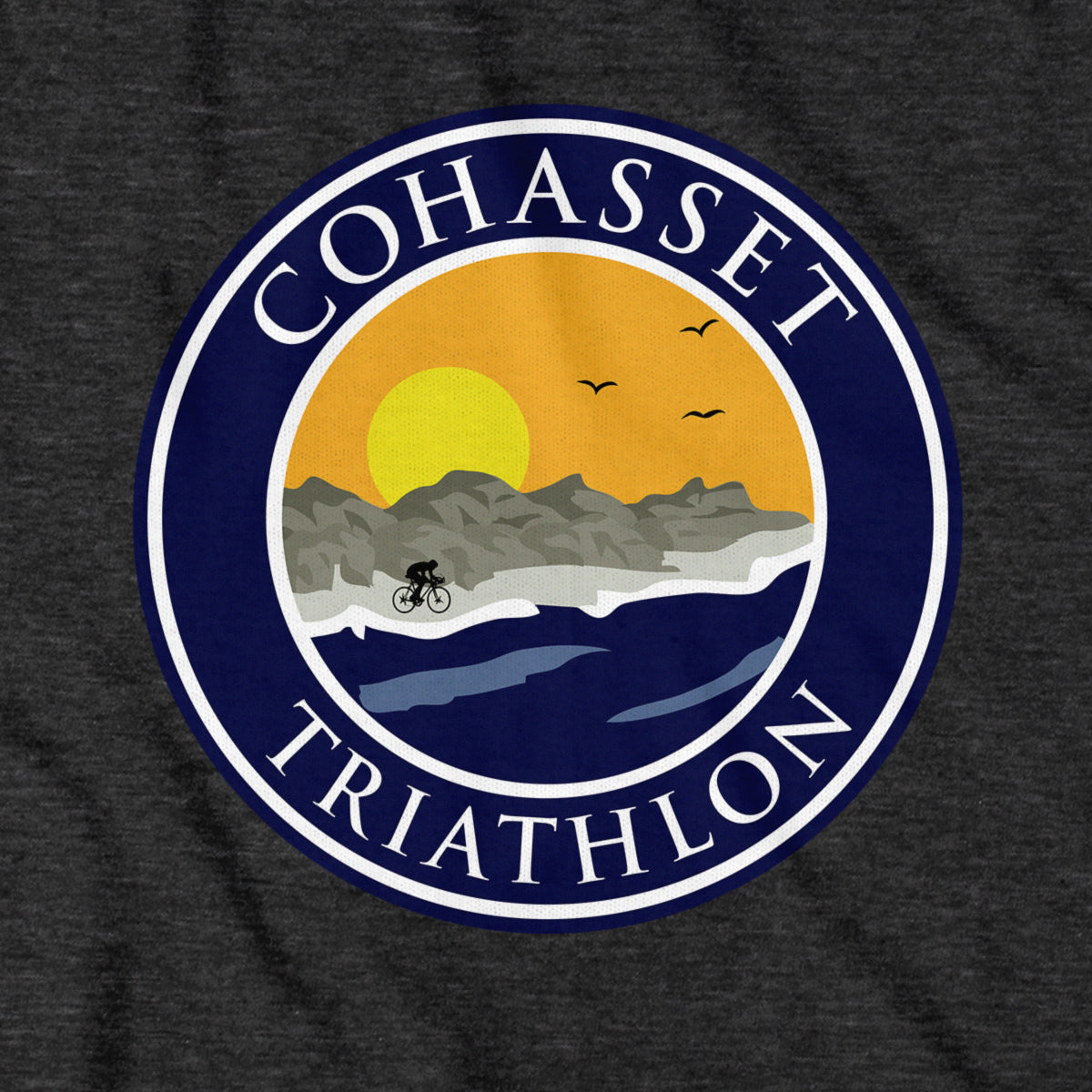 Cohasset Triathlon Logo Hoodie