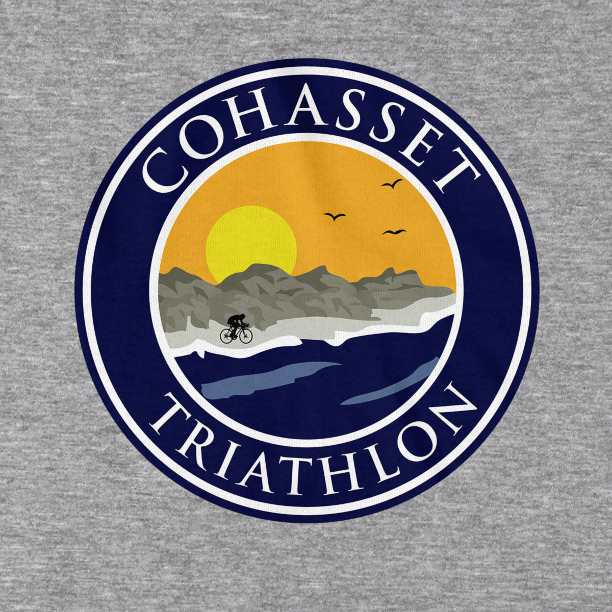 Cohasset Triathlon Logo T-Shirt - Chowdaheadz