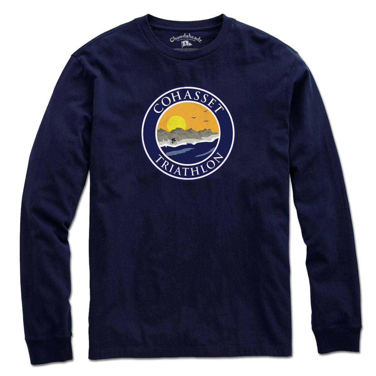 Cohasset Triathlon Logo T-Shirt - Chowdaheadz