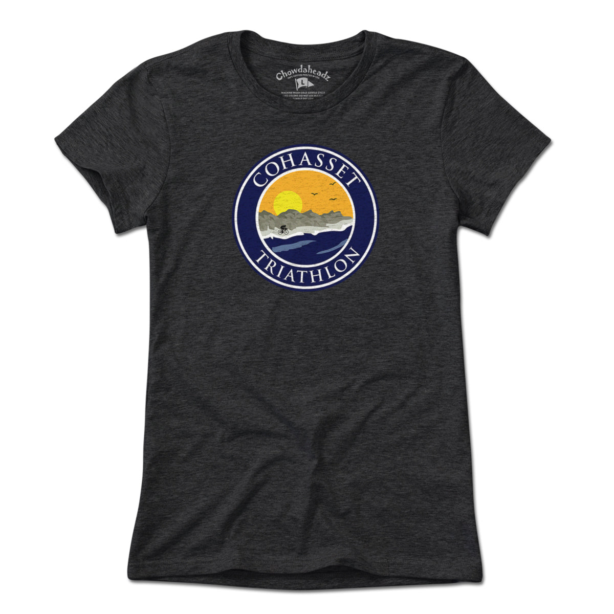 Cohasset Triathlon Logo T-Shirt - Chowdaheadz