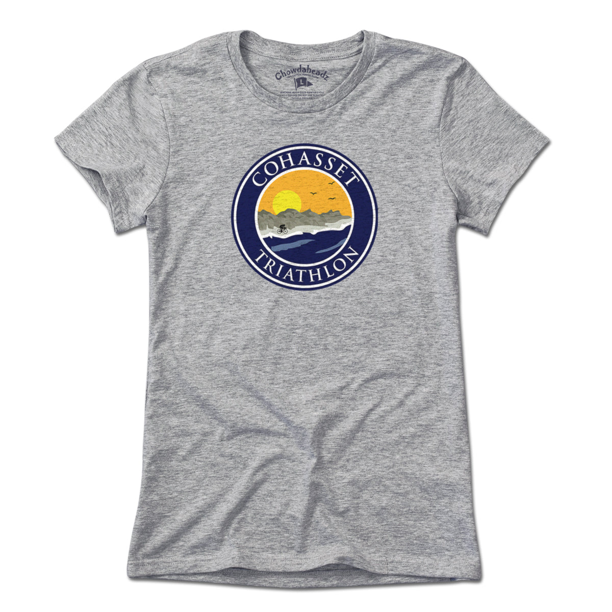 Cohasset Triathlon Logo T-Shirt - Chowdaheadz