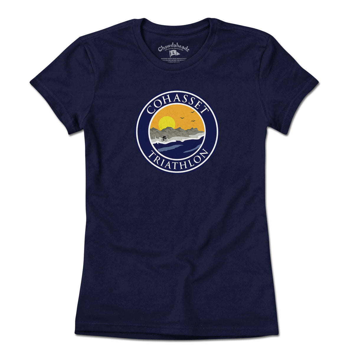 Cohasset Triathlon Logo T-Shirt - Chowdaheadz