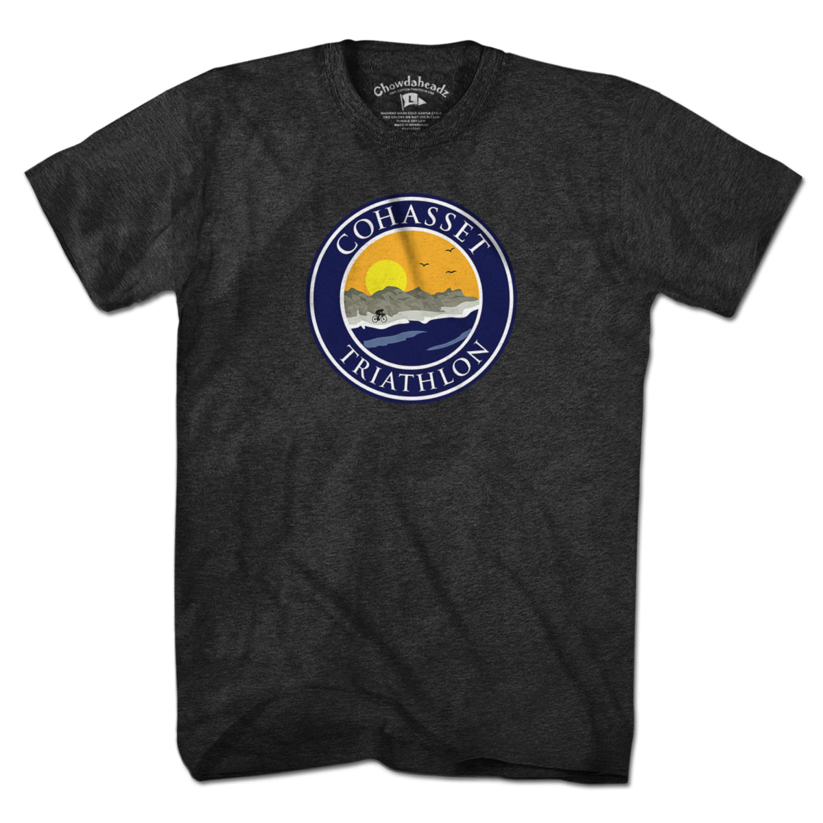 Cohasset Triathlon Logo T-Shirt - Chowdaheadz