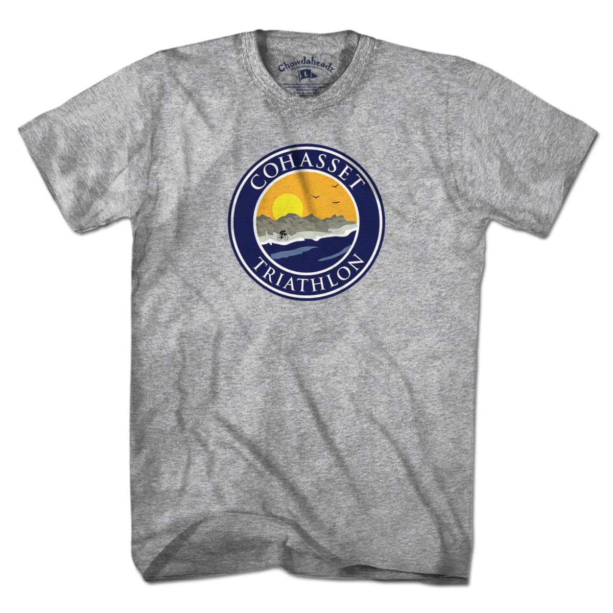 Cohasset Triathlon Logo T-Shirt - Chowdaheadz