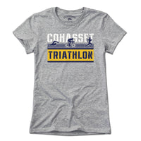 Cohasset Triathlon Finish Line T-Shirt - Chowdaheadz