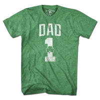 #1 Irish Dad T-Shirt - Chowdaheadz