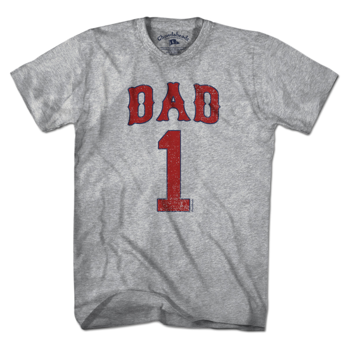 #1 Baseball Dad T-Shirt - Chowdaheadz