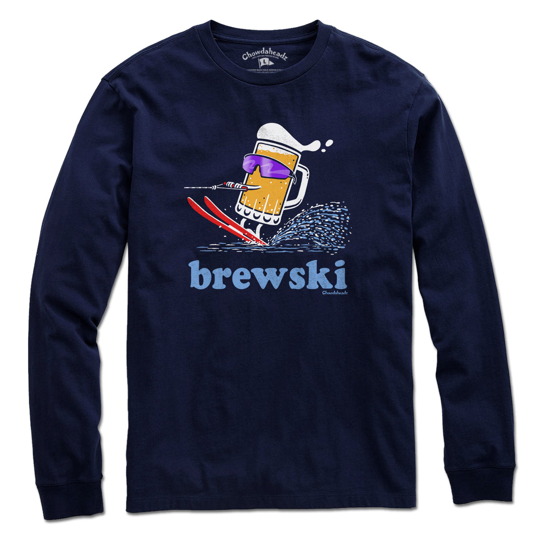 Brewski Waterskiing T-Shirt - Chowdaheadz