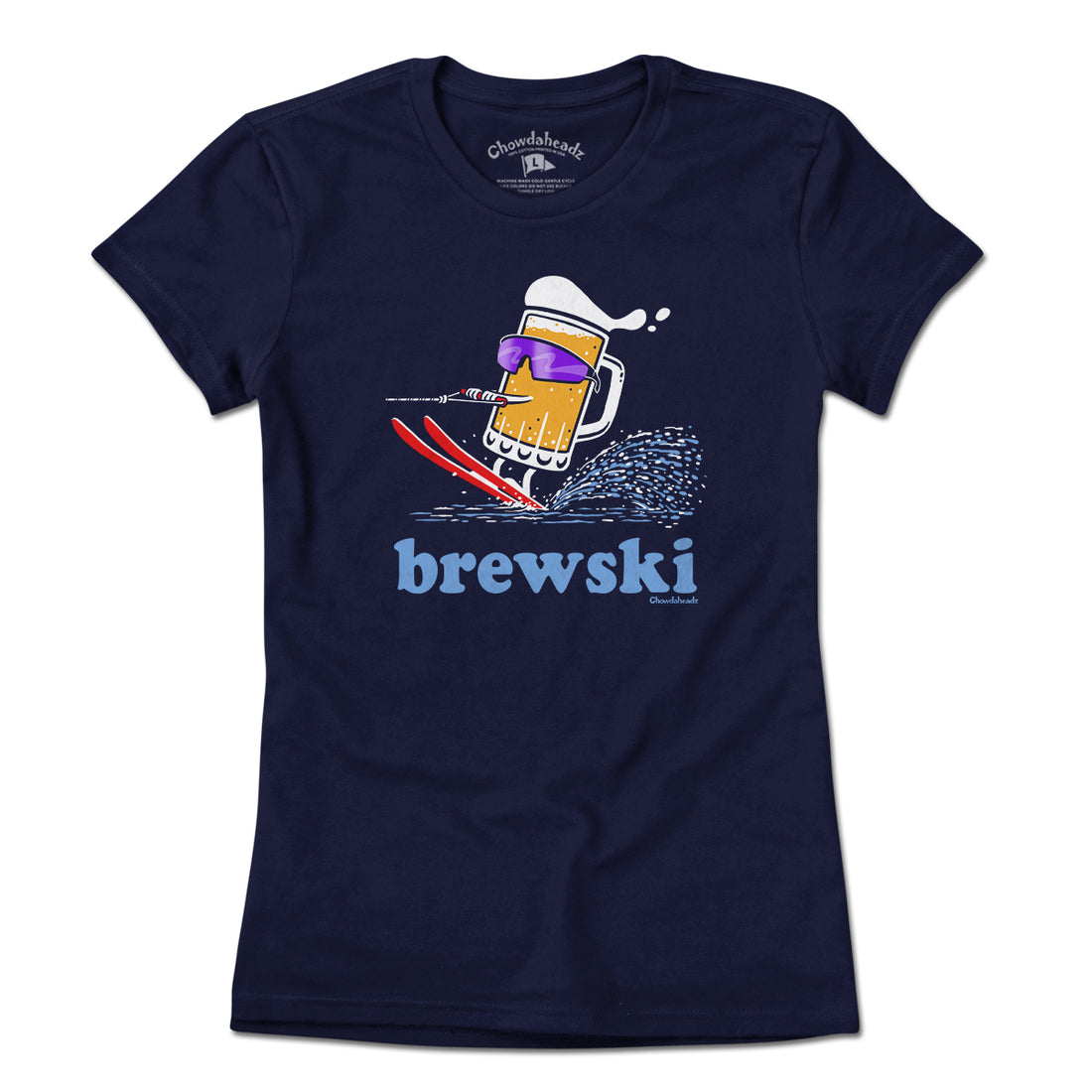 Brewski Waterskiing T-Shirt - Chowdaheadz