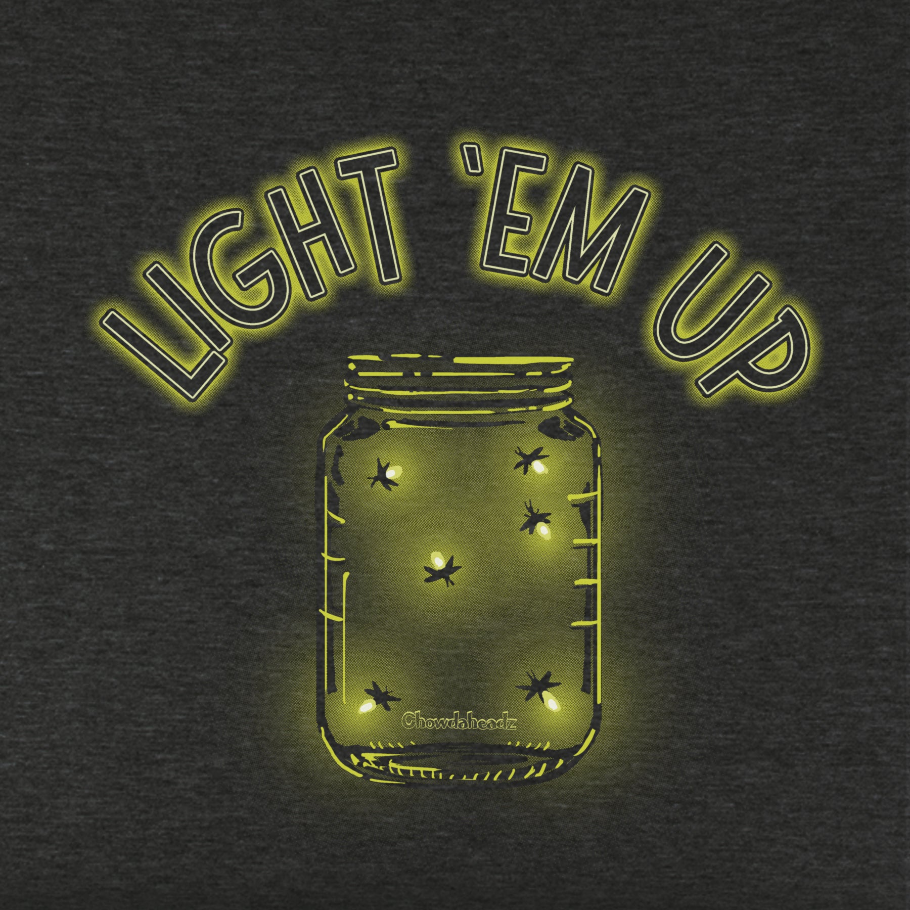 Light 'Em Up - Fireflies Youth T-shirt - Chowdaheadz