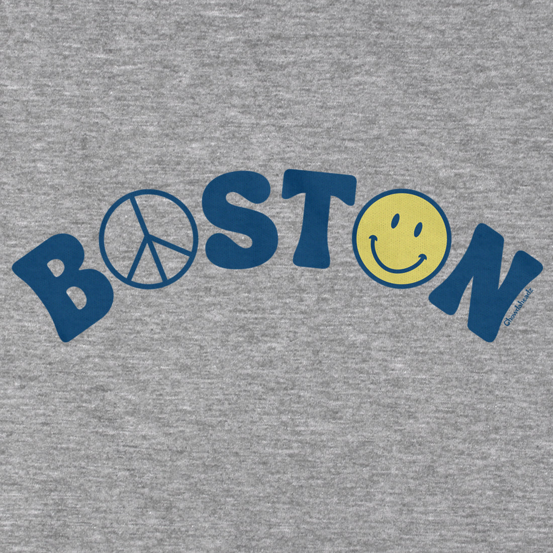 Boston Peace & Happiness T-Shirt - Chowdaheadz