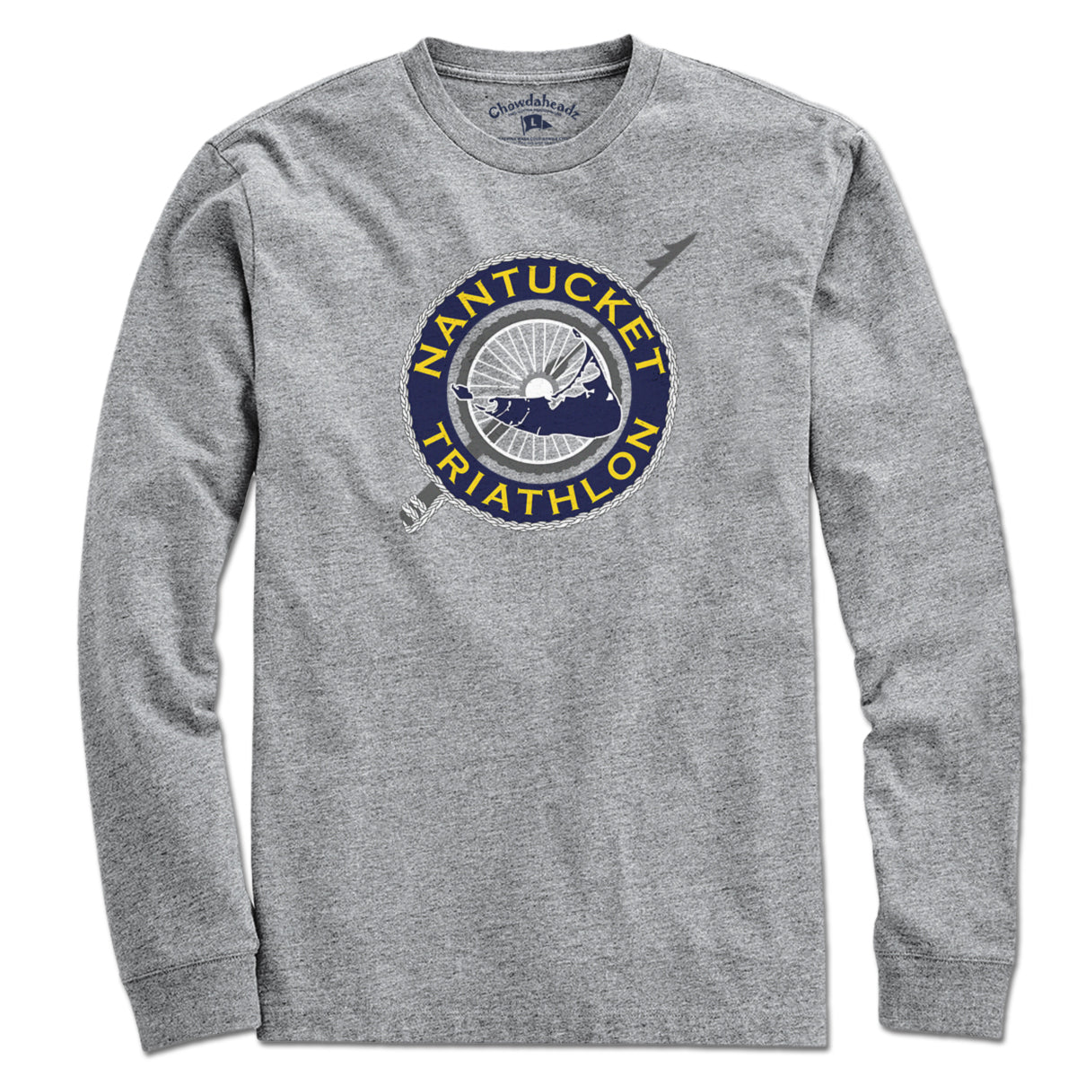 Nantucket Triathlon Logo T-Shirt - Chowdaheadz