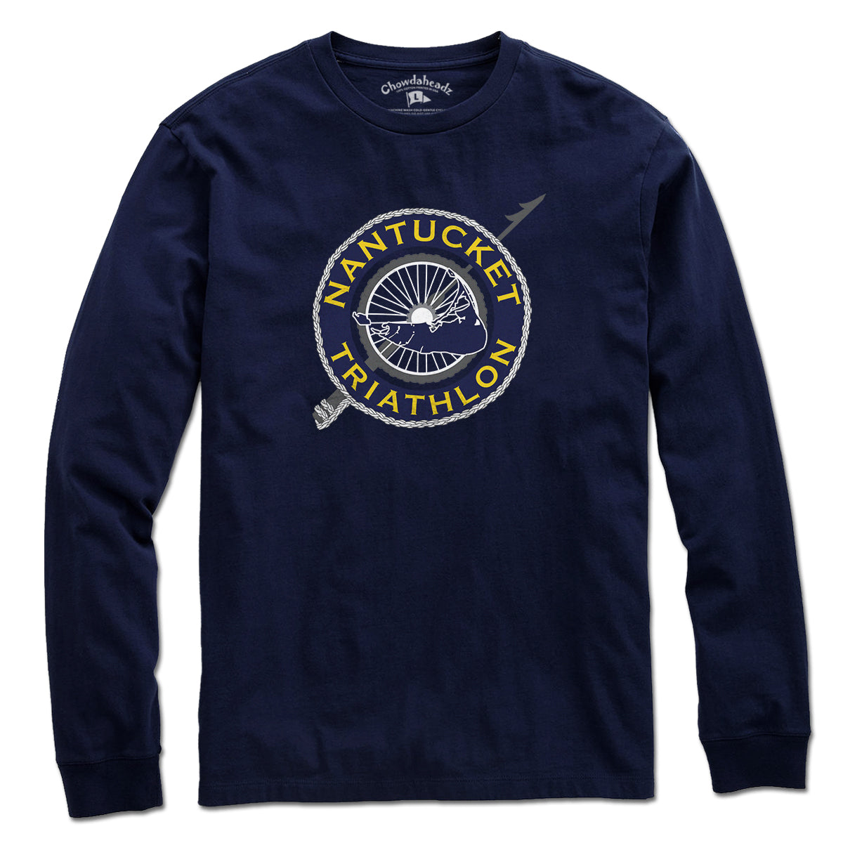 Nantucket Triathlon Logo T-Shirt - Chowdaheadz