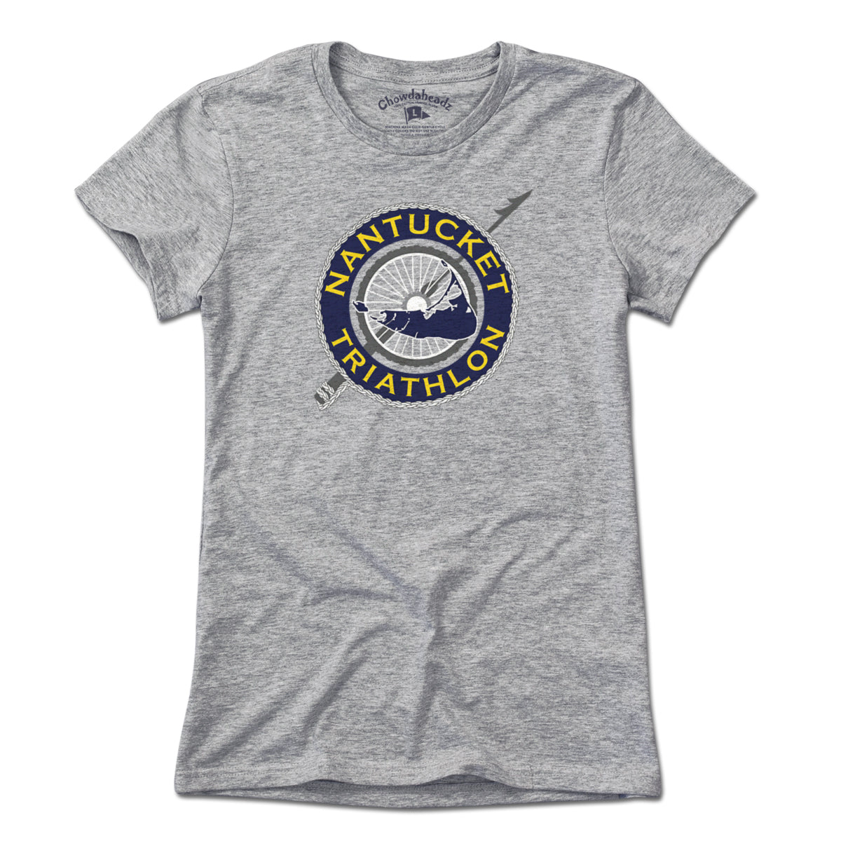 Nantucket Triathlon Logo T-Shirt - Chowdaheadz