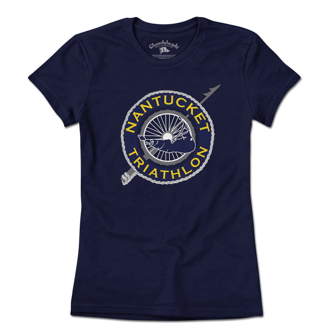 Nantucket Triathlon Logo T-Shirt - Chowdaheadz