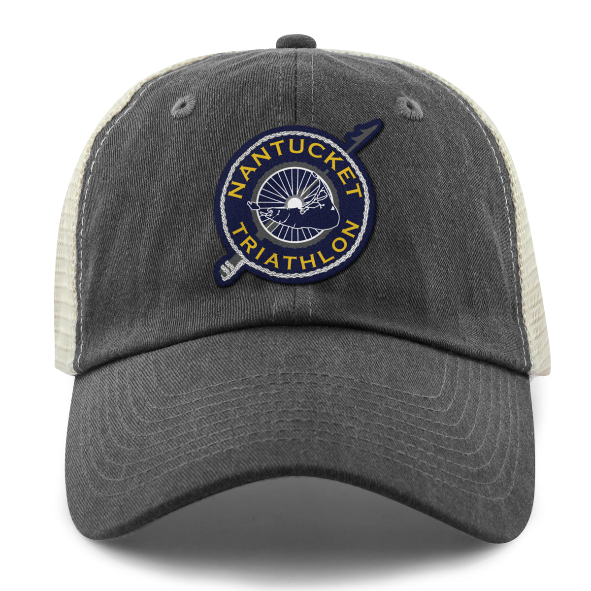 Nantucket Triathlon Relaxed Trucker - Chowdaheadz