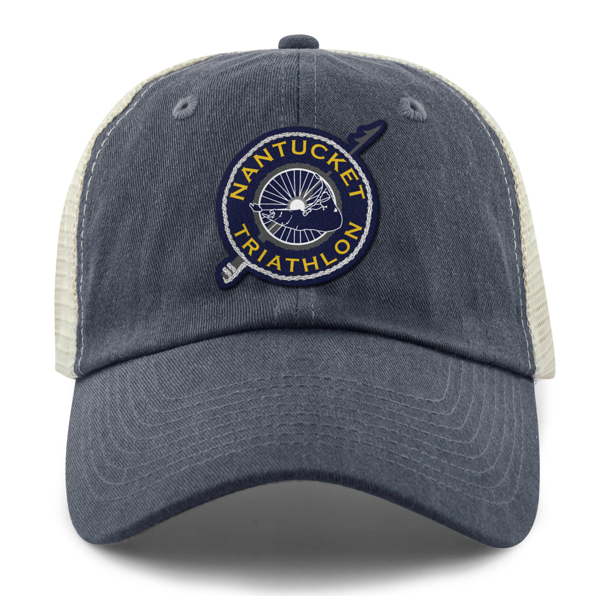 Nantucket Triathlon Relaxed Trucker - Chowdaheadz