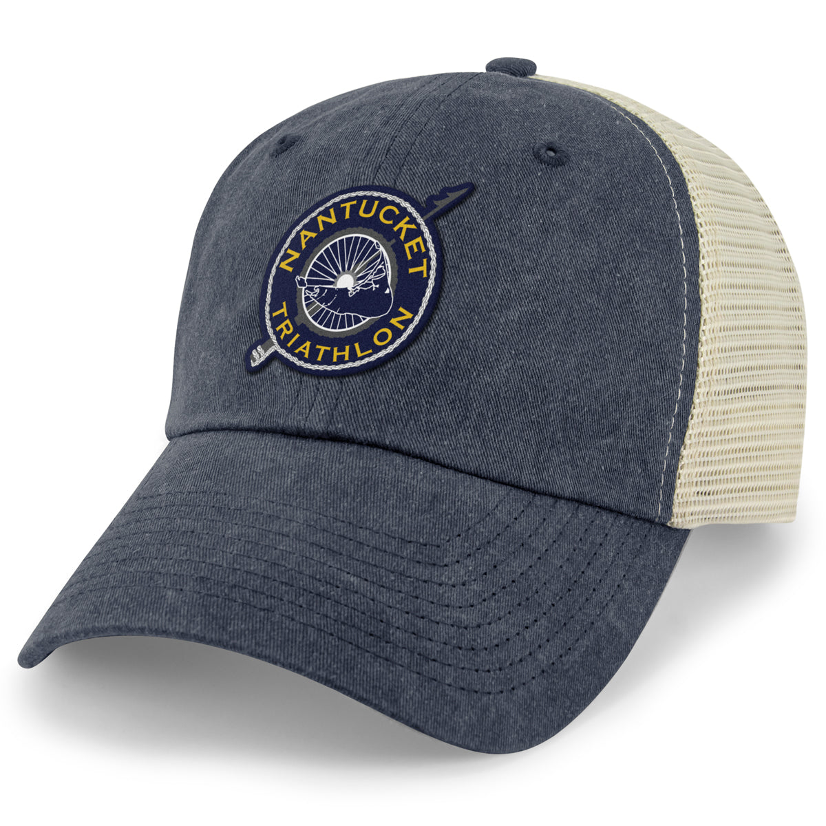 Nantucket Triathlon Relaxed Trucker - Chowdaheadz