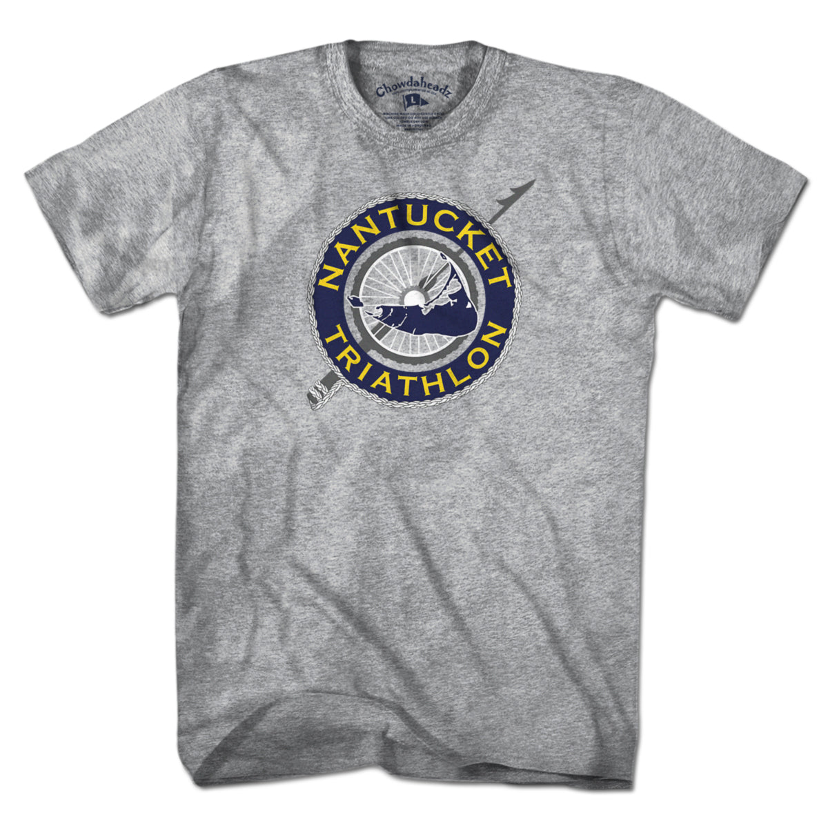 Nantucket Triathlon Logo T-Shirt - Chowdaheadz