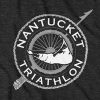 Nantucket Triathlon White Logo Hoodie - Chowdaheadz