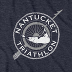 Nantucket Triathlon White Logo T-Shirt