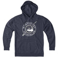 Nantucket Triathlon White Logo Hoodie - Chowdaheadz