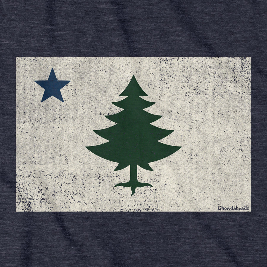 Vintage Maine Flag T-Shirt - Chowdaheadz