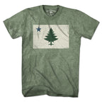 Vintage Maine Flag T-Shirt - Chowdaheadz