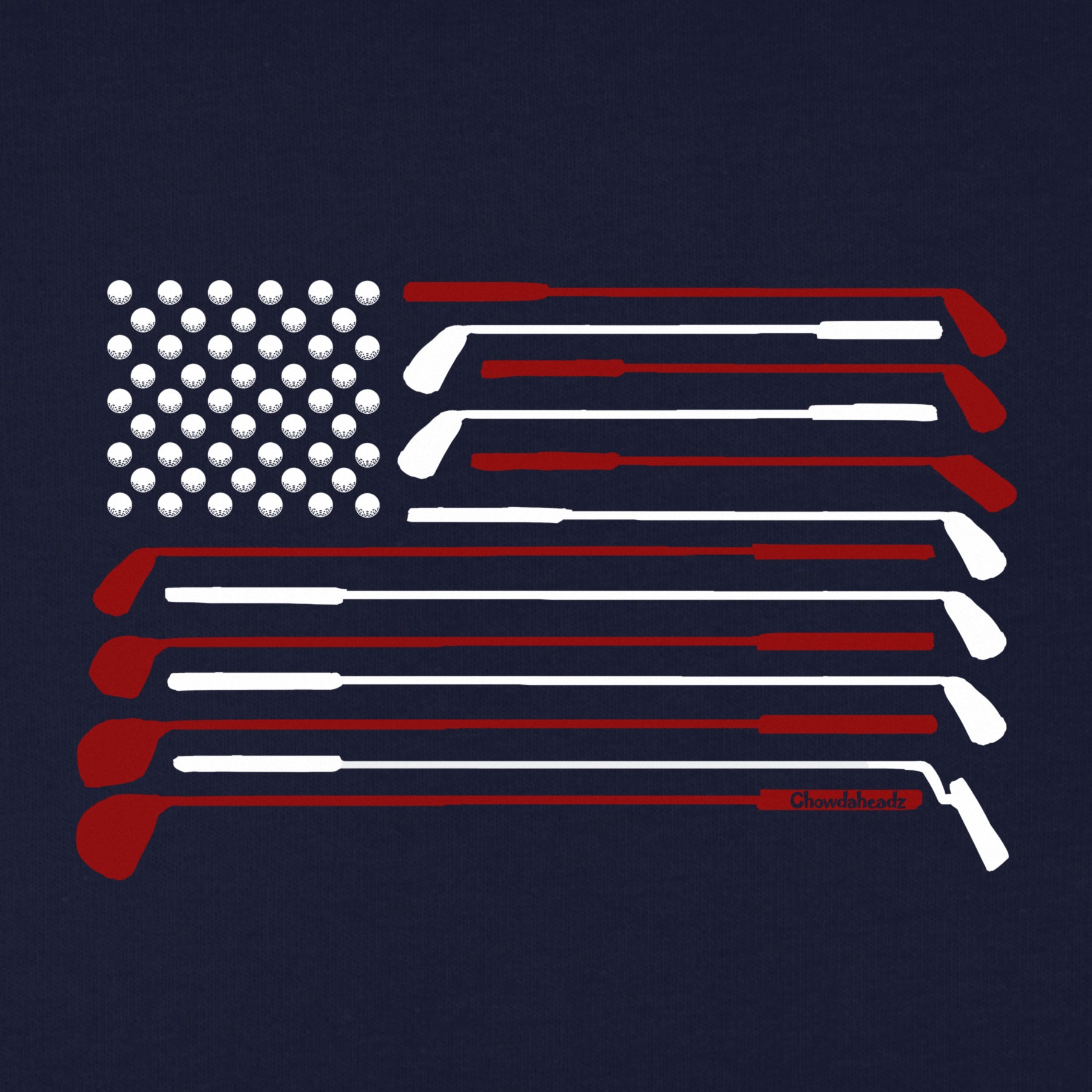 American Golfer Youth Hoodie - Chowdaheadz