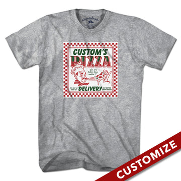 Custom Name's Pizza T-Shirt - Chowdaheadz