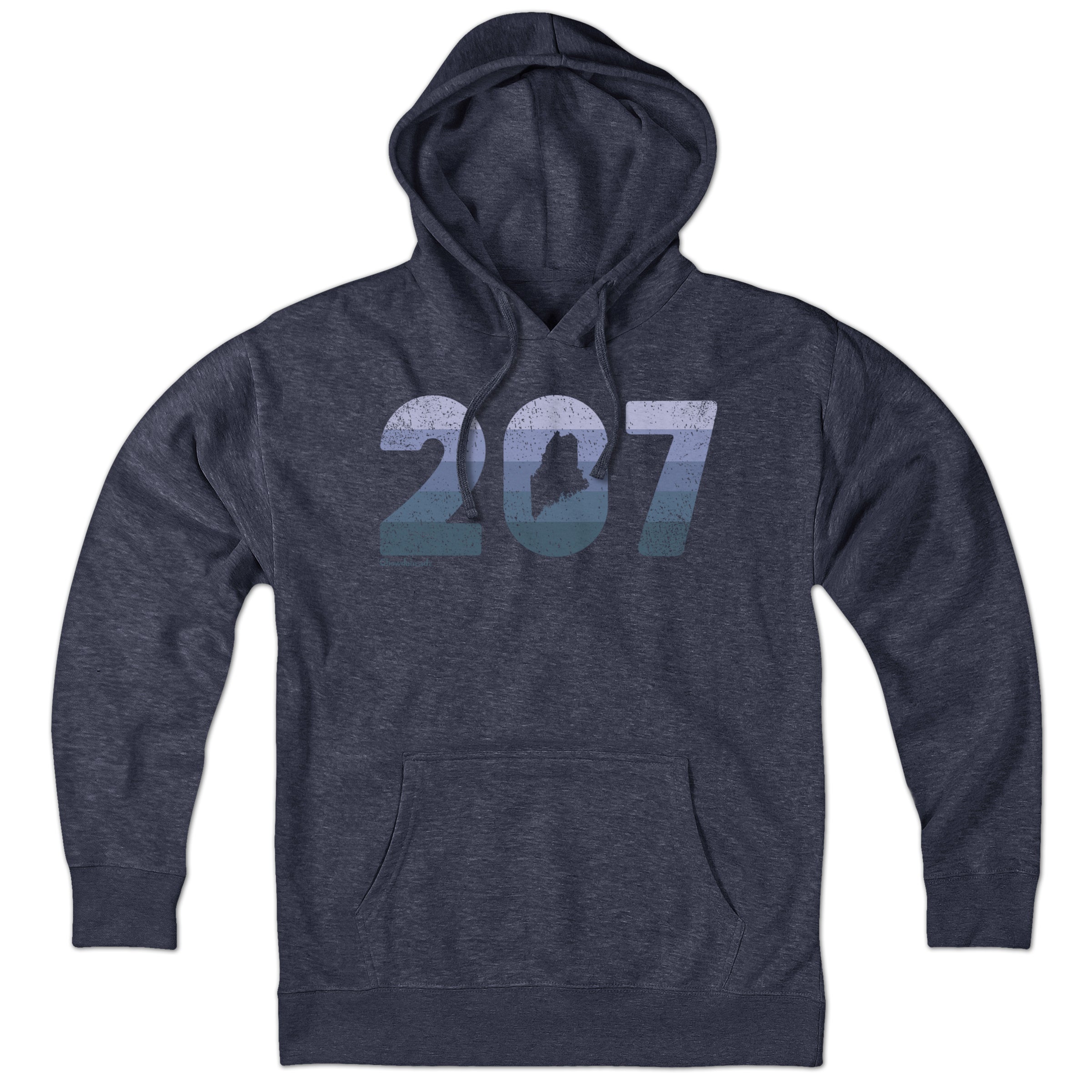 Maine Retro 207 Hoodie - Chowdaheadz