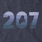 Maine Retro 207 Hoodie - Chowdaheadz