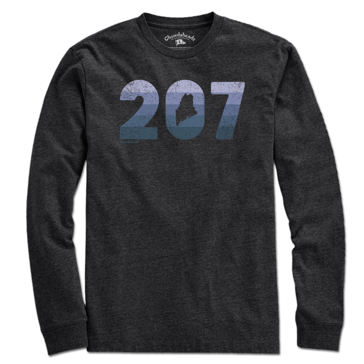 Maine Retro 207 T-Shirt - Chowdaheadz