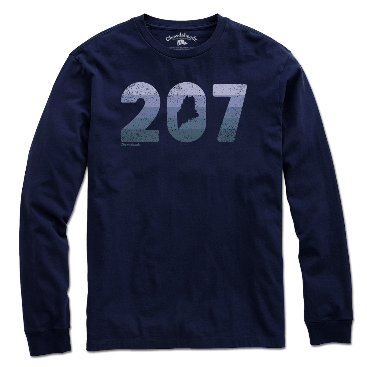 Maine Retro 207 T-Shirt - Chowdaheadz