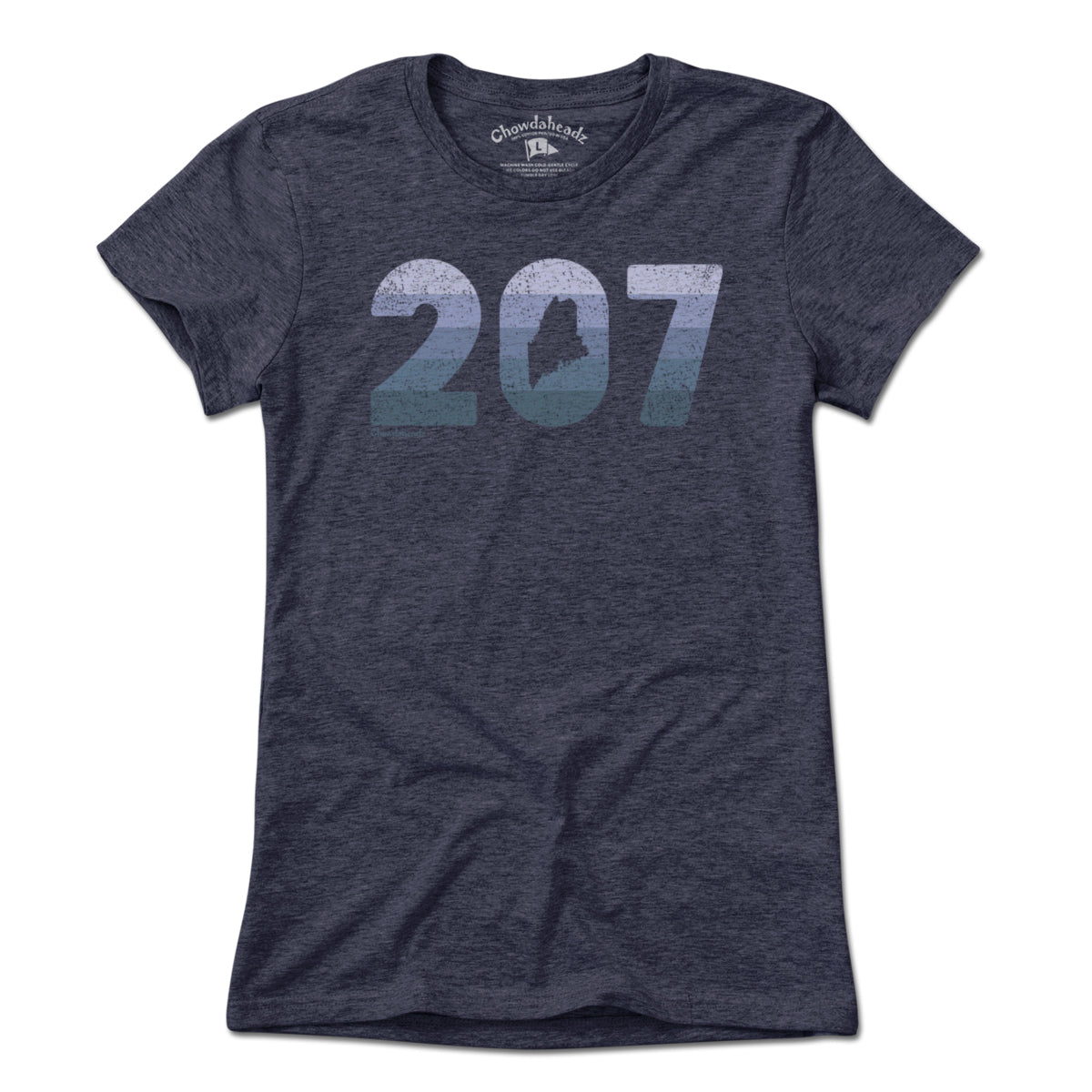 Maine Retro 207 T-Shirt - Chowdaheadz
