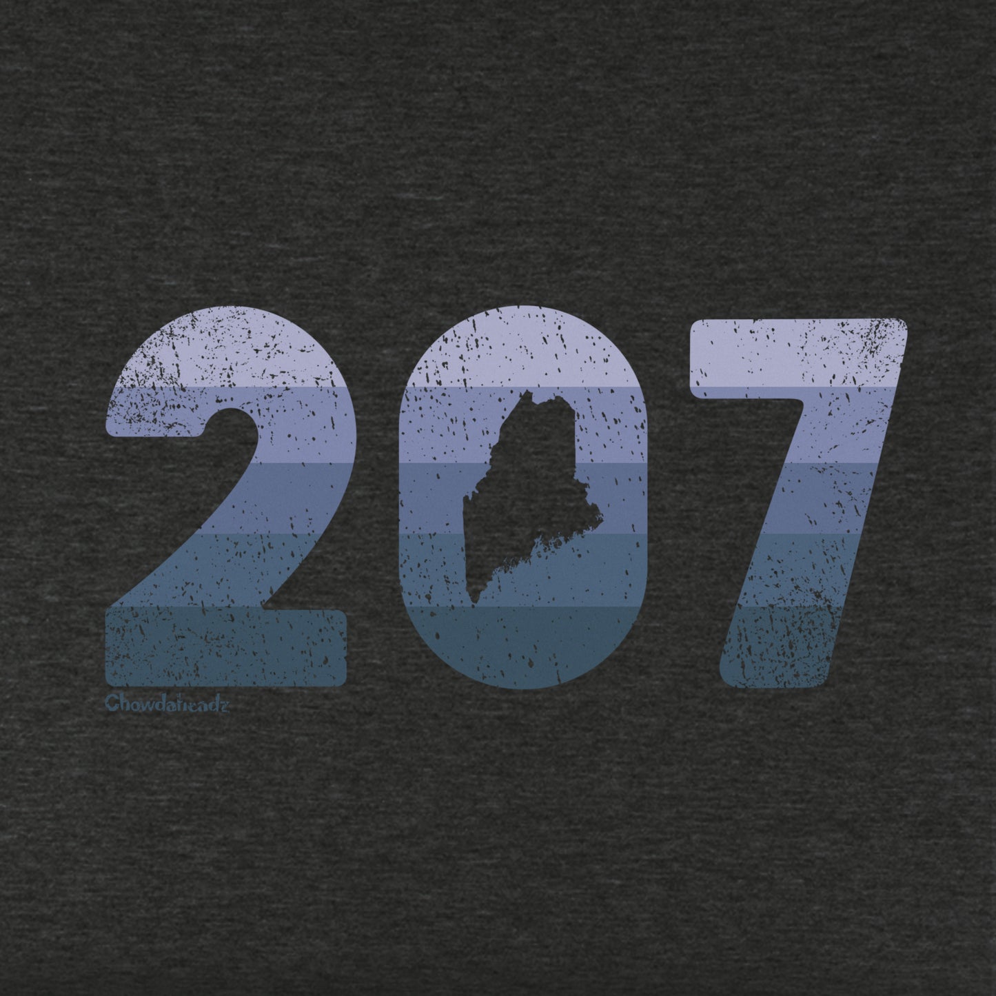 Maine Retro 207 Youth T-Shirt - Chowdaheadz