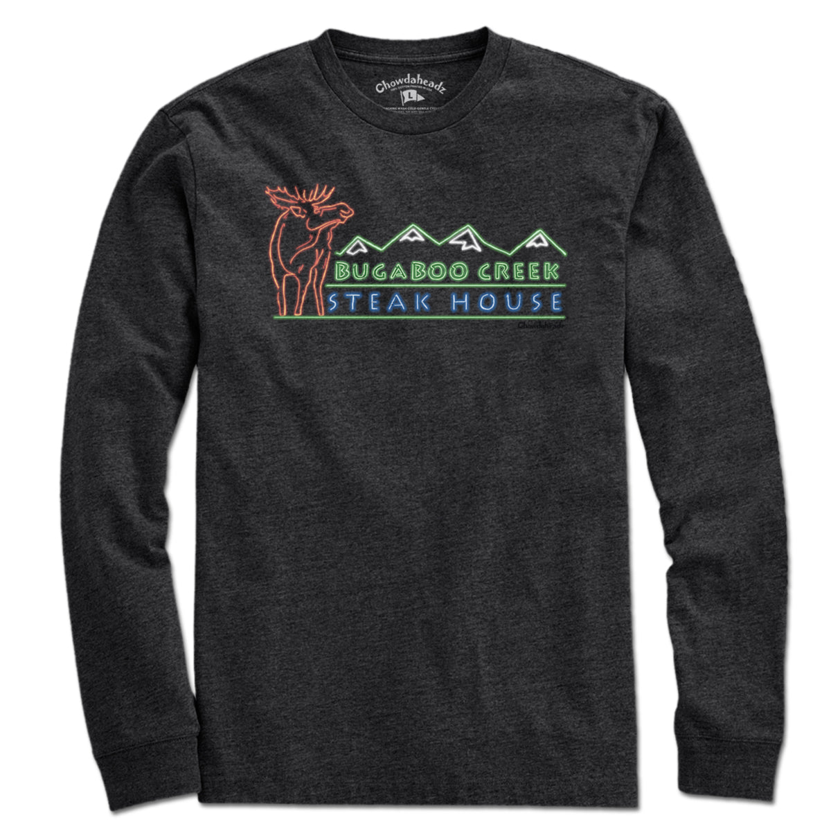 Bugaboo Creek Neon Sign T-Shirt - Chowdaheadz