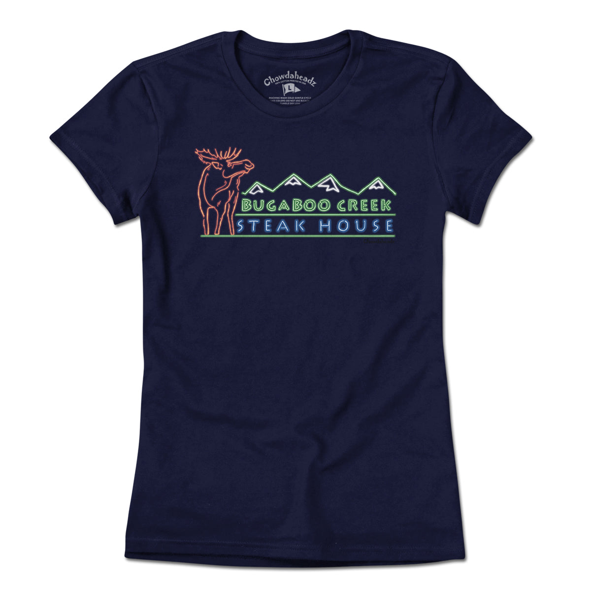 Bugaboo Creek Neon Sign T-Shirt - Chowdaheadz